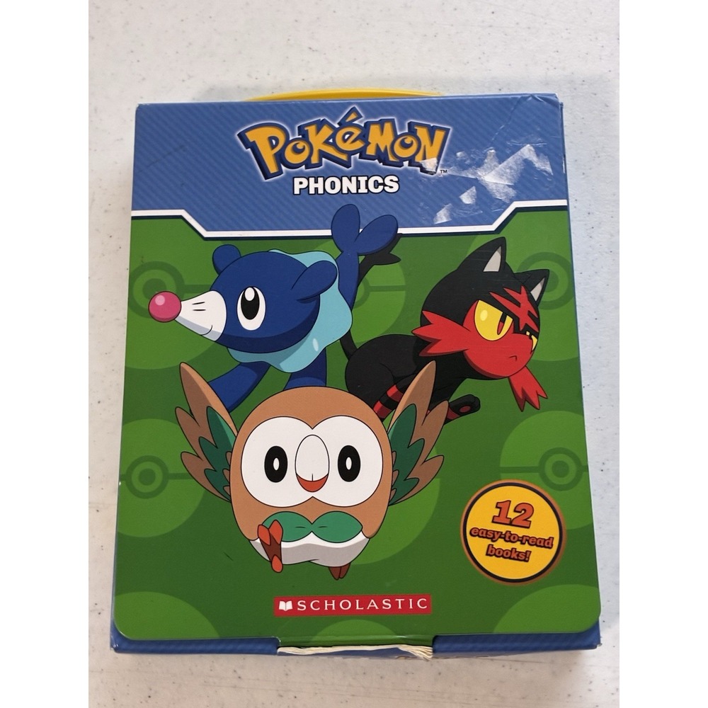 Pokémon Phonics Childrens Books Learning to Read Early Readers Lot 12